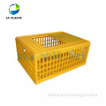Plastic strong transport crate for poultry